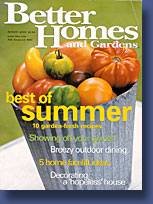 Better Homes and Gardens, August 2000